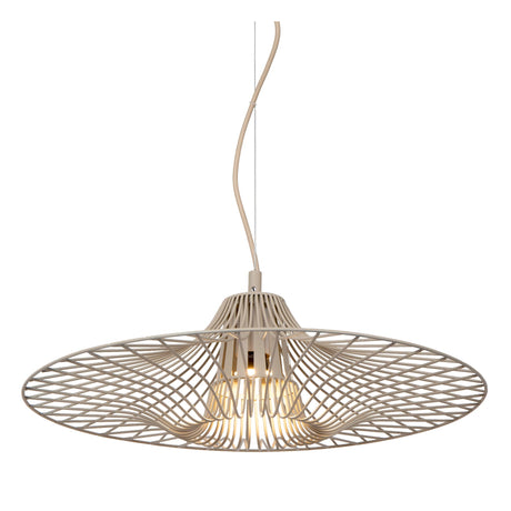 Pendelleuchte Ellis 2-flammig Taupe 120cm (2)