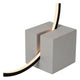 LED-Tischleuchte Cirkelis mit Touchdimmer Schwarz 32cm (3)