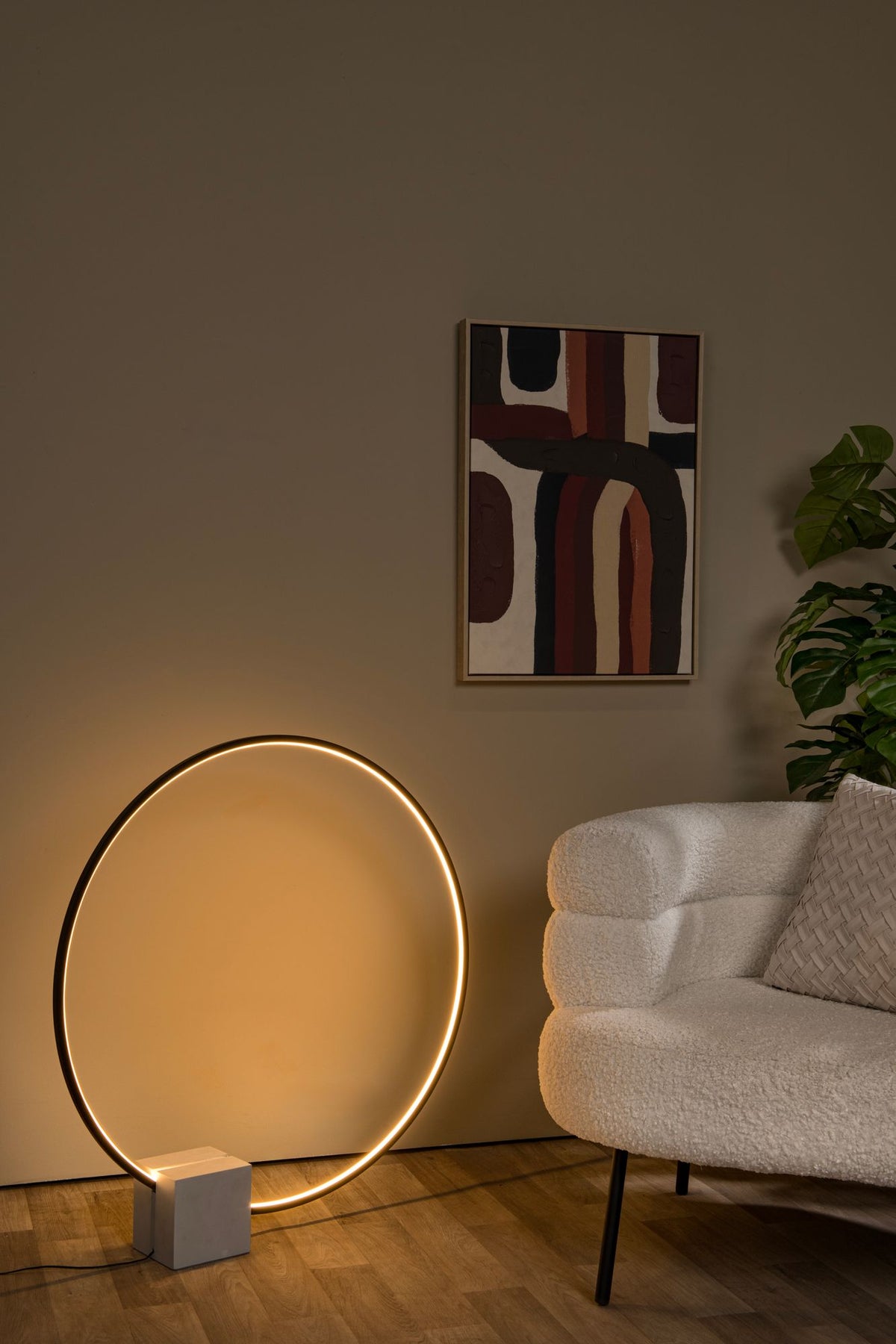 LED-Tischleuchte Cirkelis dimmbar (1)