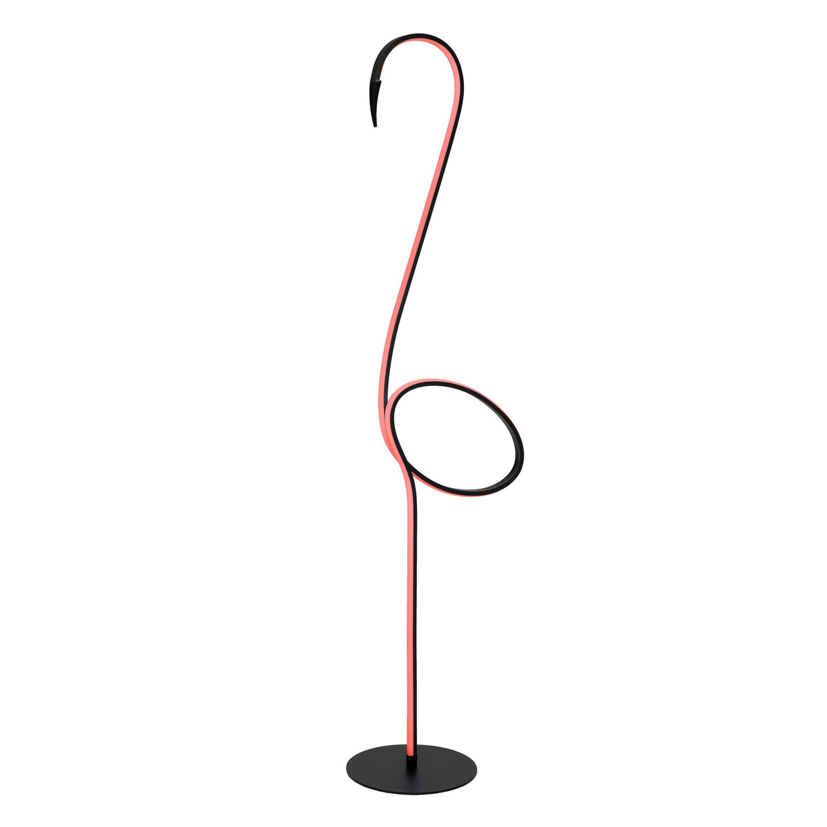 Flamingo floor lamp LED with RGB colour change Multicolour (4)