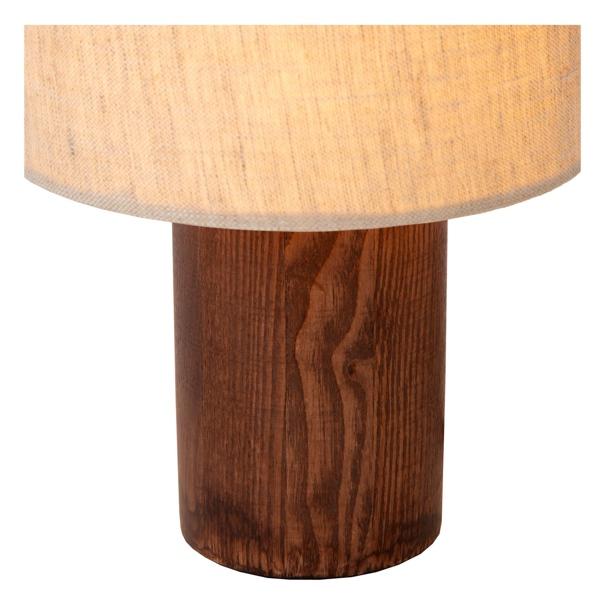 Tischlampe Tachina mit Leinenschirm Länge 15cm (4)