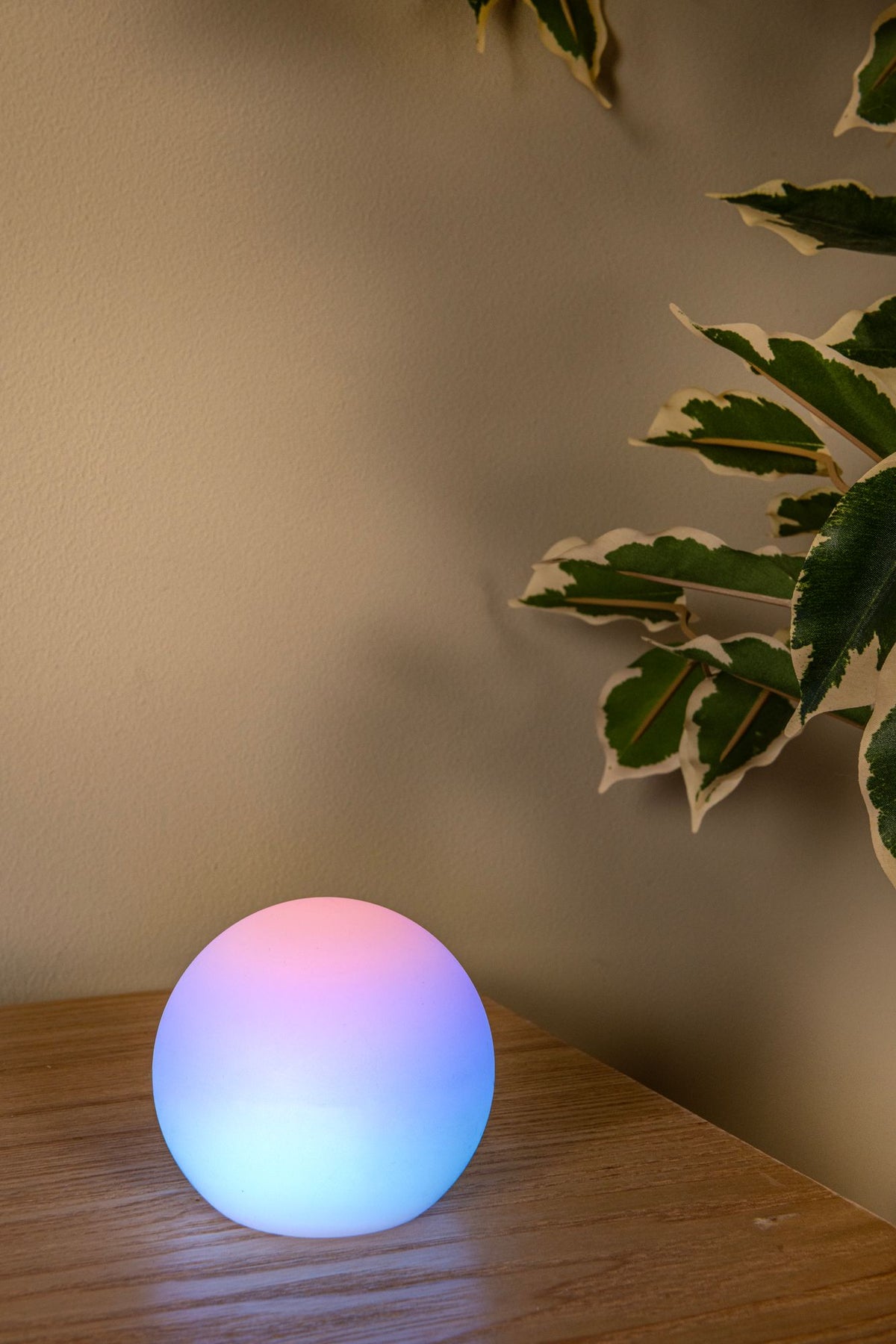 LED-Außen-Tischleuchte Pino mit Akku dimmbar IP65 Weiß 8cm (1)