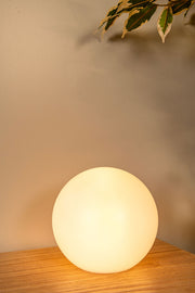 Lampada da tavolo da esterno Pino con batteria, dimmerabile, CCT & RGB, IP65, Bianco, 15cm (1)