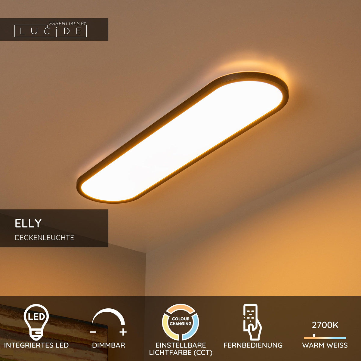 LED-Lámpara de techo Elly regulable CCT 2700K-4000K opal 80cm (6)