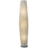 Lampa stojąca 3-sławy Sirena Bianco Shell Fibreglass White
