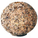 Tischleuchte Sirena Grande Muscheln-Fiberglas Natur-Sand-Braun mit dekorativem Muscheldesign.