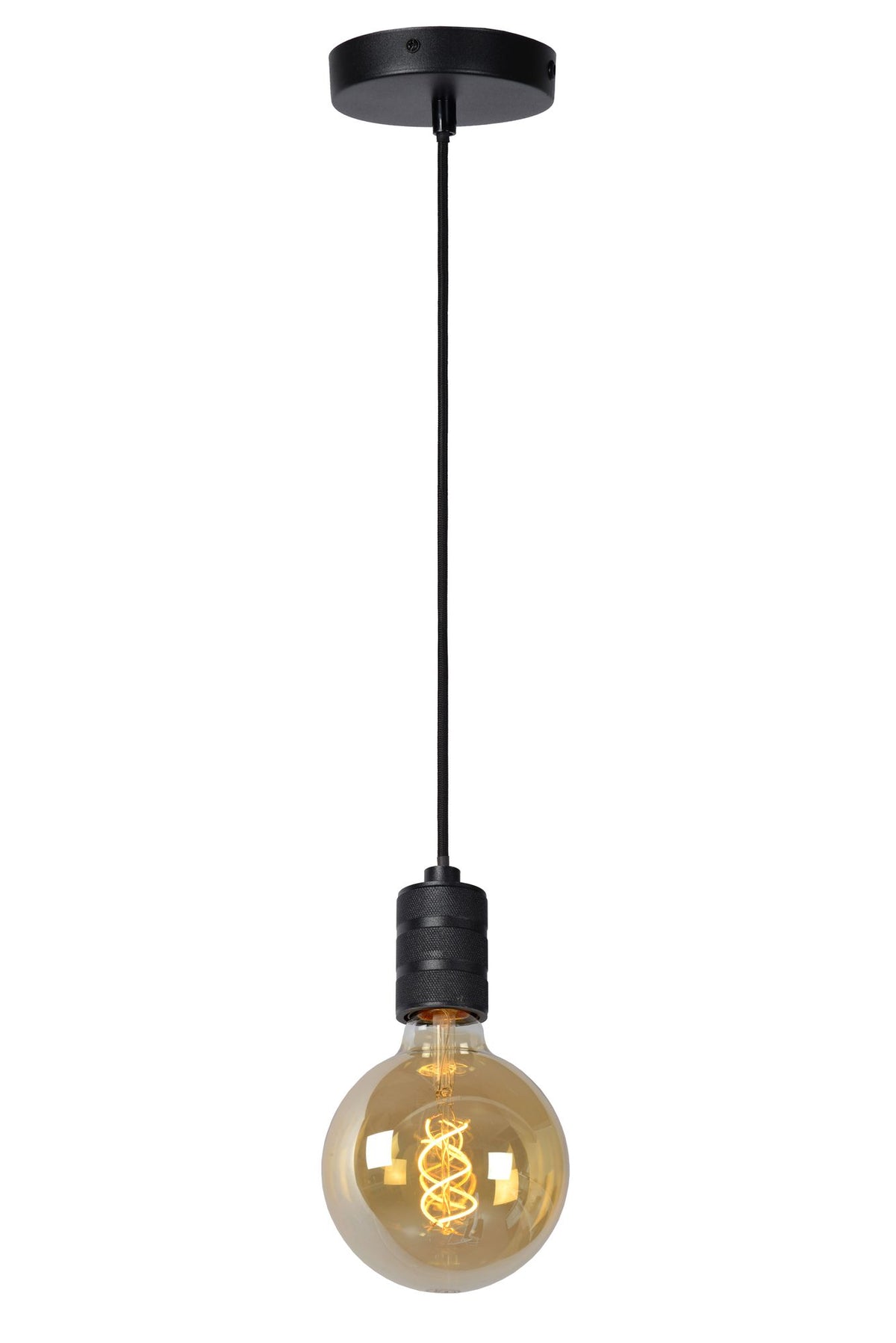 Pendant light Jova cylindrical shape retro, height-adjustable, dimmable (2)
