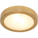 Deckenleuchte 2-flammig Spettacolo Keramik Gold in modernem Design mit goldener Oberfläche.