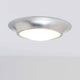 Wandleuchte 2-flammig Spettacolo Keramik Silber mit silberner Oberfläche und rundem Design.