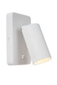 Natbordslampe Clubs 1-lys svingbar cylinderform aluminium (2)