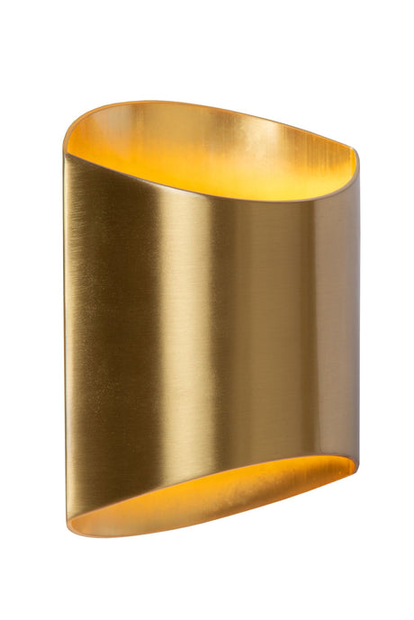 Wandleuchte Diletta oval mit Uplight und Downlight Aluminium 16x8x18cm (1)