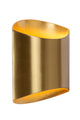Applique Diletta ovale avec uplight et downlight en aluminium 16x8x18cm (1)