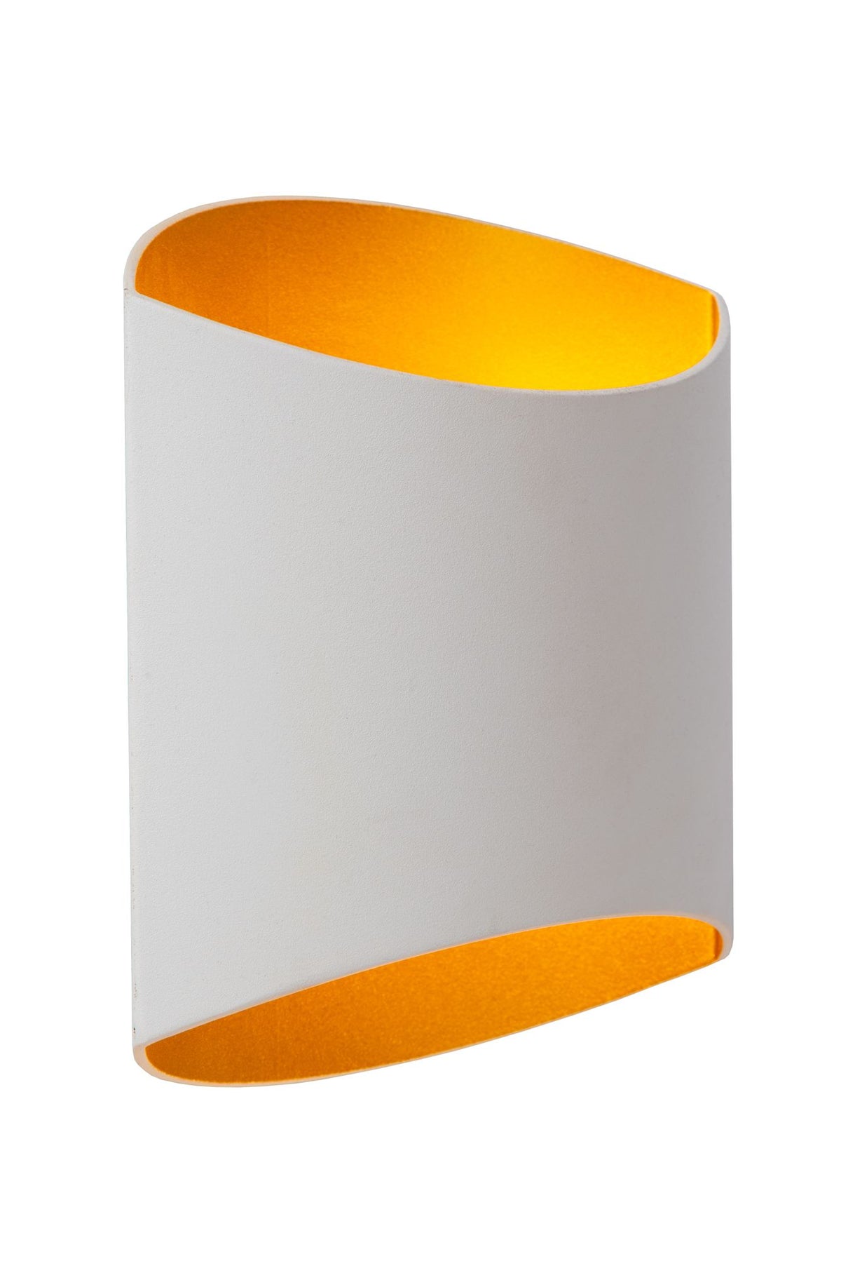 Applique Diletta ovale avec uplight et downlight en aluminium 16x8x18cm (3)