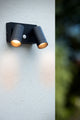 Außenwandspot Taylor 2-flammig mit Bewegungsmelder IP54 (3)