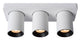 LED-Spot de plafond Nigel à 3 lampes, dimmable, orientable et pivotant (2)