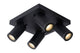 LED-Deckenstrahler Taylor 4-flammig dimmbar IP44 (1)