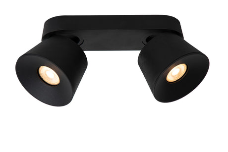 Deckenspot Trigono 2-flammig schwenkbar Schwarz (2)