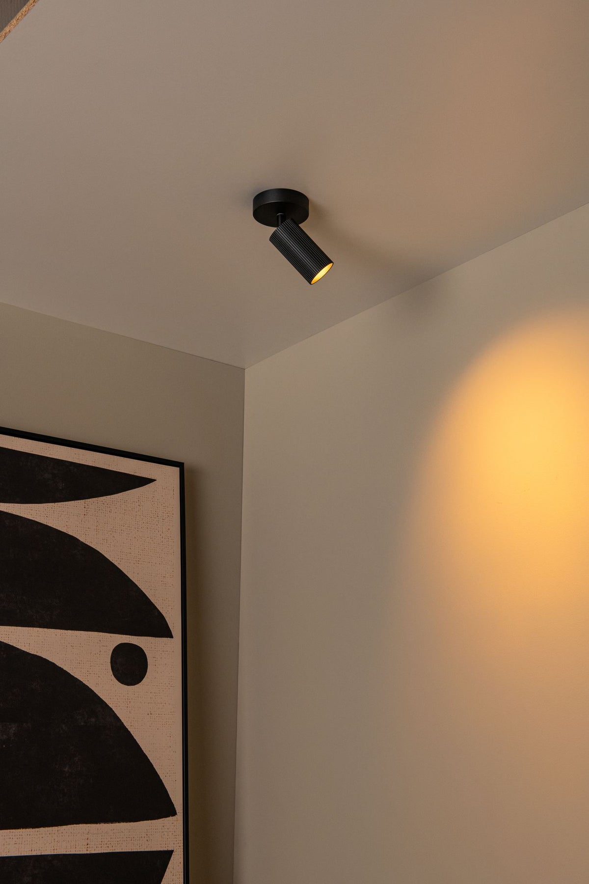 Faretti da soffitto Clubs a 1 luce, orientabili e snodabili (3)