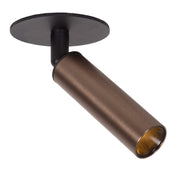 Ceiling spotlight Keoni, 1-light, rotatable and swivel-mounted, Ø 8cm (1)