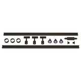 Puri LED 1 phases Ensemble de tension haute tension Black 2x1m