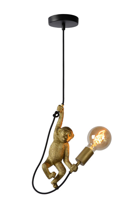 Pendelleuchte Extravaganza Chimp als Affenfigur Schwarz (2)
