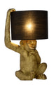 Tischleuchte Extravaganza Chimp mit Stoffschirm Schwarz (2)