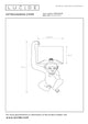 Tischleuchte Extravaganza Chimp mit Stoffschirm Schwarz (6)