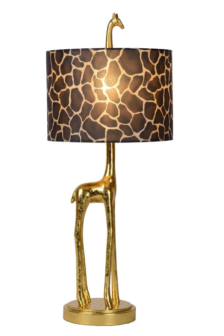 Tischleuchte Extravaganza Miss Tall Giraffe mit Stoffschirm (2)