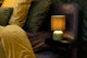 Lampe de table Woolly avec abat-jour rond en tissu Ø 16 cm (5)