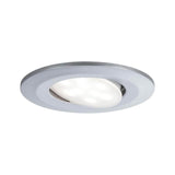 10er-Set LED Einbaulampen Calla IP65 schwenkbar 4000K Chrom-Matt