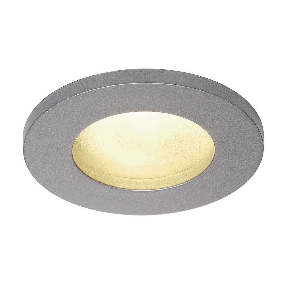 Dolix GU10 Downlight Round Silver Grey Max