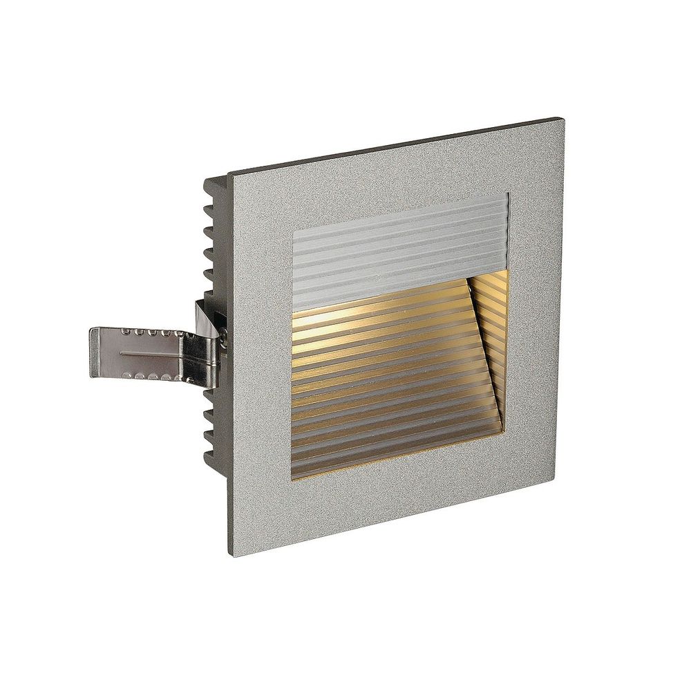 Framecurve led inbouw lamp hoekje zilveren grijs warme witte led