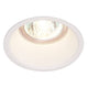 Horn GU10 Downlight rund weiß max. 50W, starre Niedervolt Einbauleuchte aus Stahl, besondere Optik.