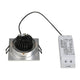 New Tria LED Downlight Square Alu-Gebürstet 6W 3000K mit LED-Treiber und Kühlkörper