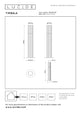 Pollerivalaisin Timbala IP44 50cm Musta (3)