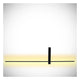 LED-Wandleuchte Segin indirekt Warmweiß 90cm Schwarz (5)