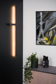 LED-Segin wall light indirect warm white 90cm black (1)