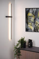 LED-Wandleuchte Segin indirekt Warmweiß 90cm Schwarz (3)