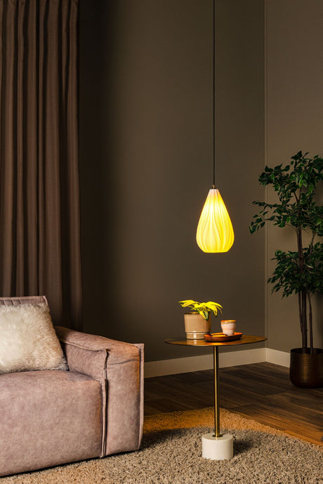 Pendelleuchte Cinzia Porzellan Weiß (1)