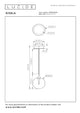 LED-Pendelleuchte Gisela dimmbar Glasschirm Amber (7)