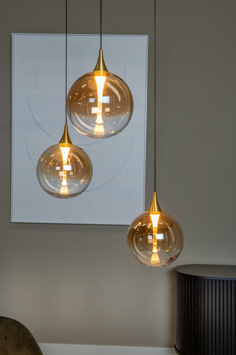 LED-Pendelleuchte Gisela 3-flammig dimmbar (1)