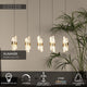 LED-Pendelleuchte Kligande 5-flammig dimmbar rechteckig (6)