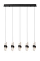LED-Pendelleuchte Kligande 5-flammig dimmbar rechteckig (2)