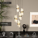 LED-Pendelleuchte Kligande 5-flammig dimmbar rund (6)