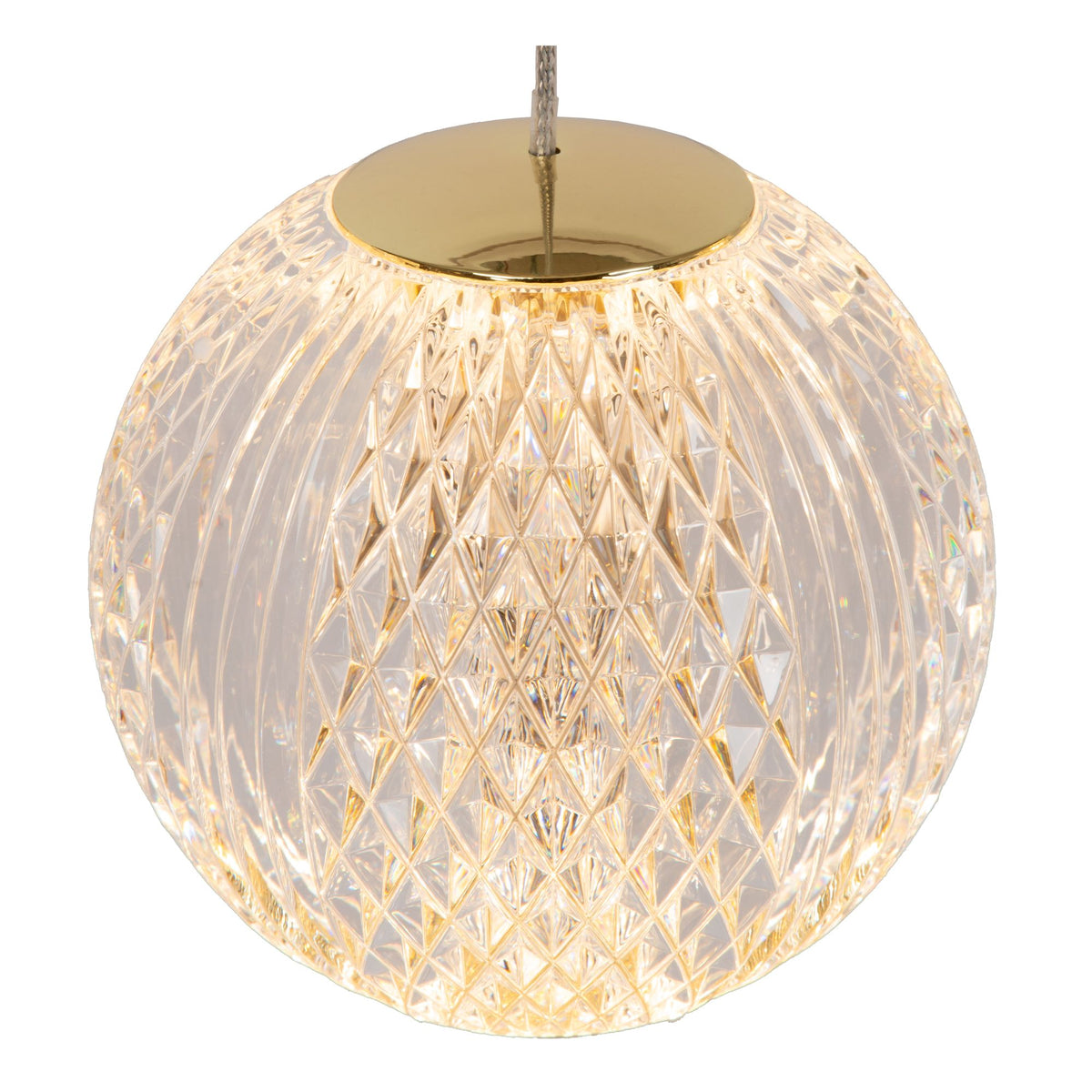 LED-Candeeiro suspenso Cintra de 3 luzes, regulável em altura e com regulação de intensidade Ø 25cm (4)