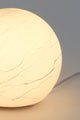 Lampada da tavolo Moon Piccolo in plastica, rotonda, Ø 20 cm, bianca 