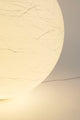 Tischlampe Moon Grande Kunststoff Rund Ø 40cm Weiß