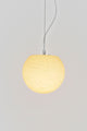 Hängelampe Moon Piccolo Kunststoff Rund Ø 20cm Weiß