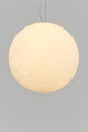 Pendellampe Moon Grande kunststof rund Ø 40 cm hvid 