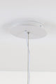 Pendellampe Moon Grande kunststof rund Ø 40 cm hvid 